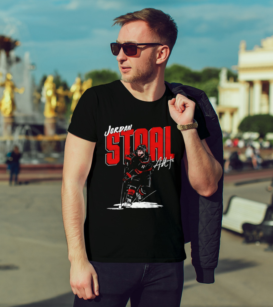 Jordan Staal Carolina Hurricanes Hockey Player Sportswear T-Shirt