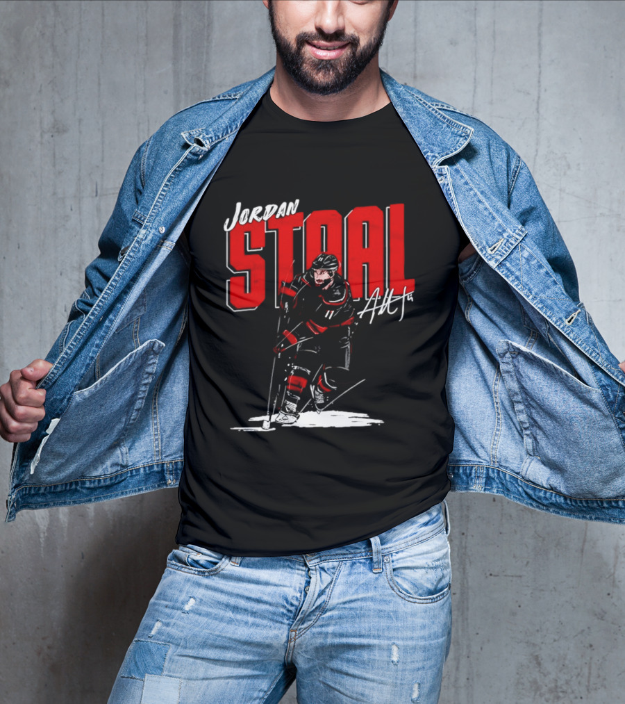 Jordan Staal Carolina Hurricanes Hockey Player Sportswear T-Shirt