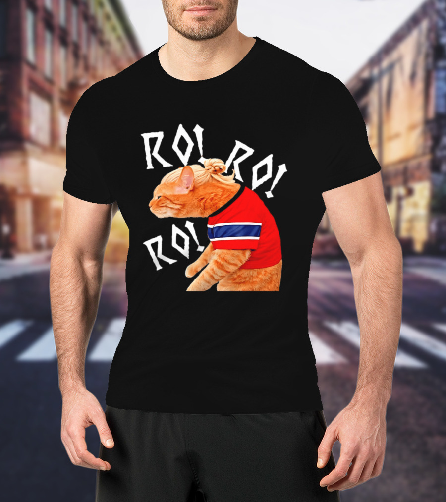 Ro Ro Ro Norwegian Cat El Michi Meme Norway T-Shirt