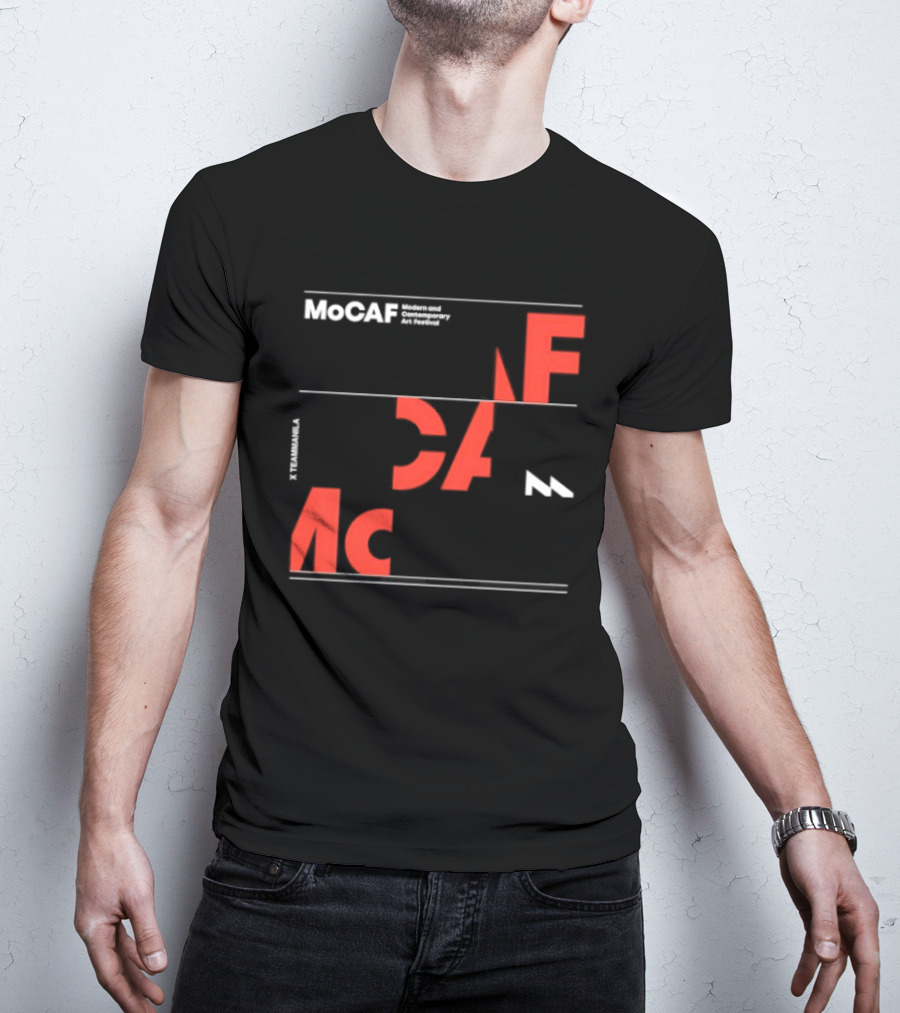 MoCAF Modern Contemporary Festival TeamManila Collaboration T-Shirt