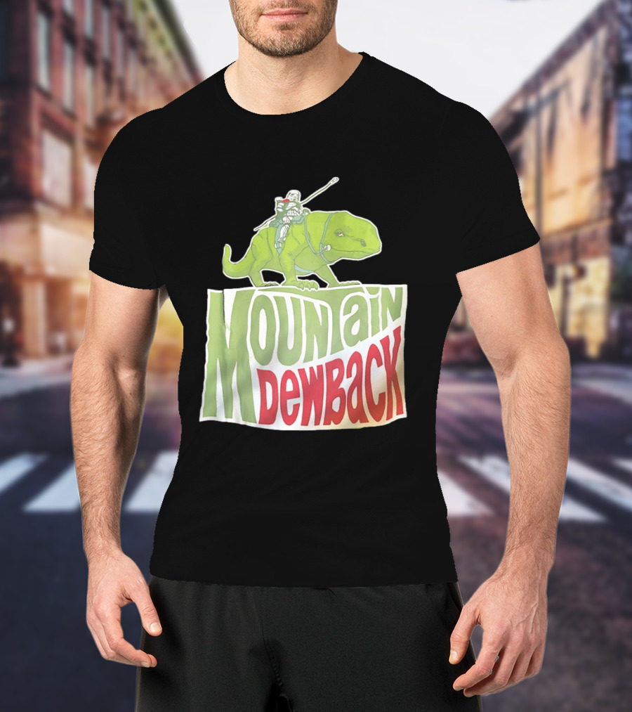 Mountain Dewback Star Wars Stormtrooper Riding Alien Creature T-Shirt