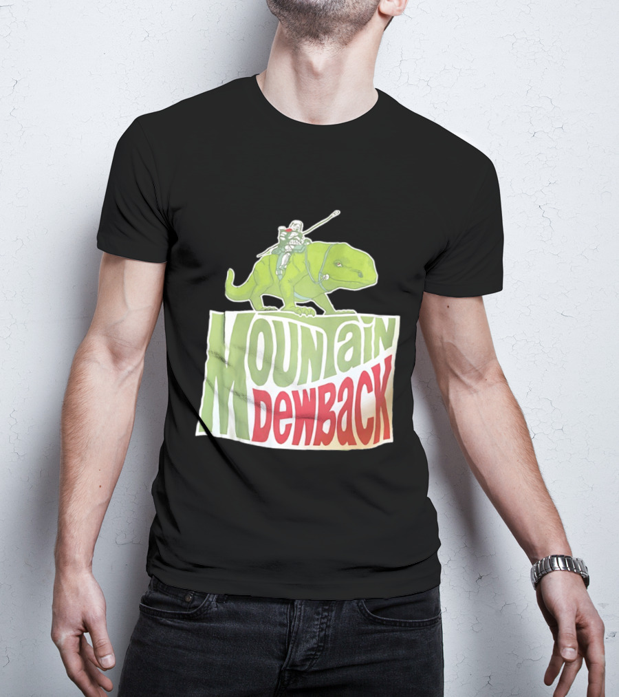 Mountain Dewback Star Wars Stormtrooper Riding Alien Creature T-Shirt