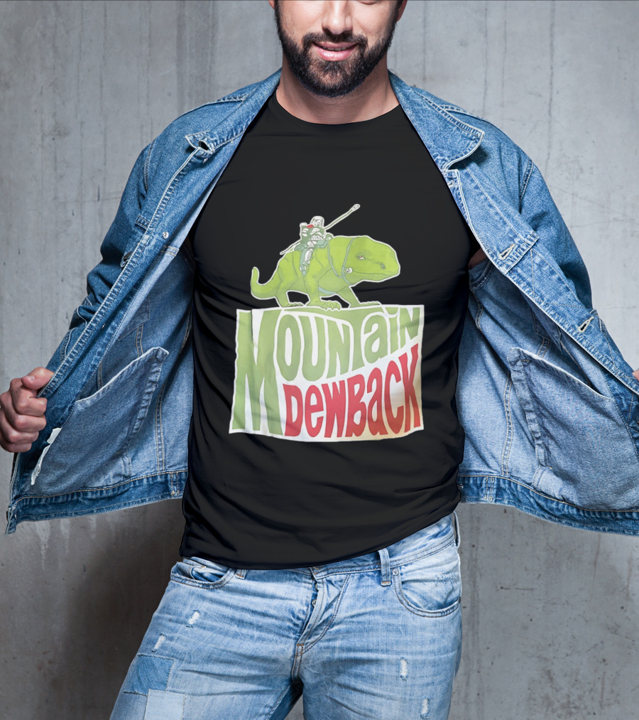 Mountain Dewback Star Wars Stormtrooper Riding Alien Creature T-Shirt