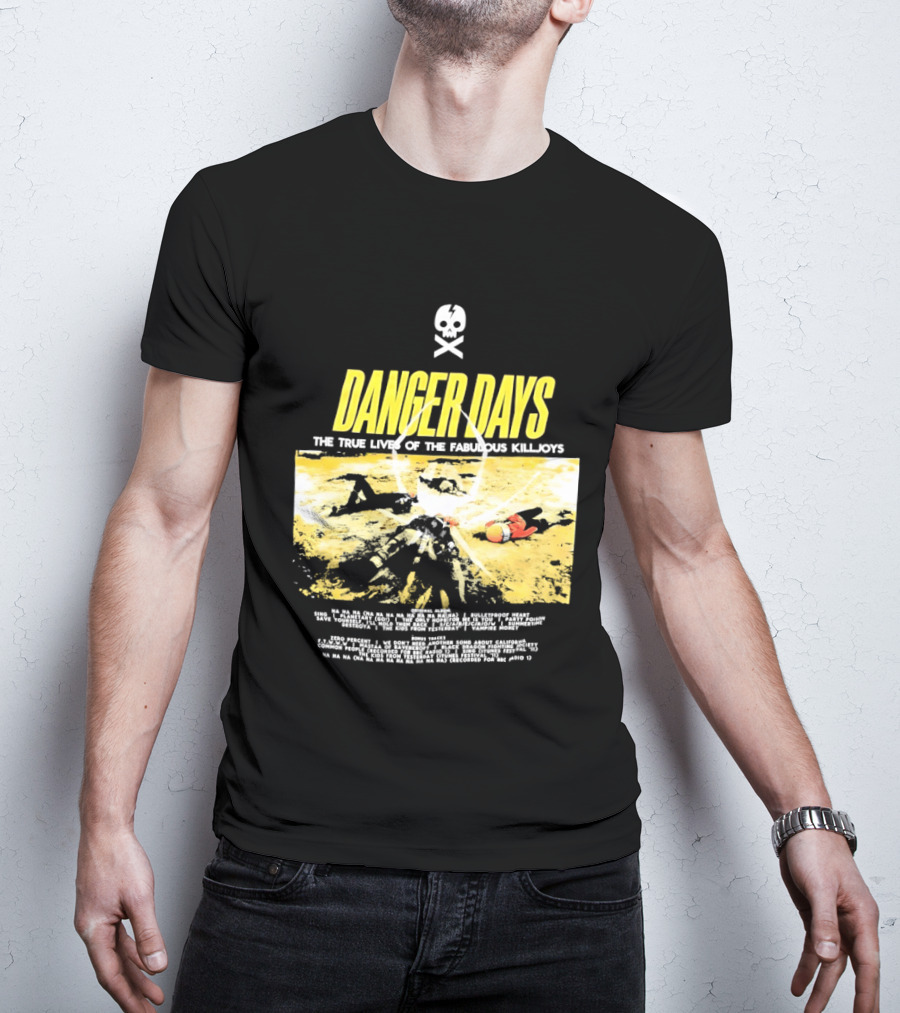 Danger Days The True Lives Of The Fabulous Killjoys Album Cover Art My Chemical Romance T-Shirt