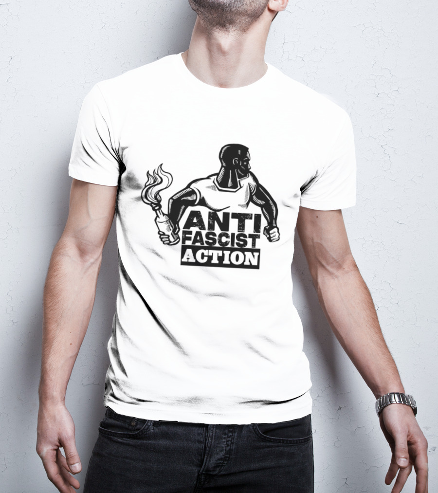 Anti Fascist Action Antifa Activism Protest Movement T-Shirt