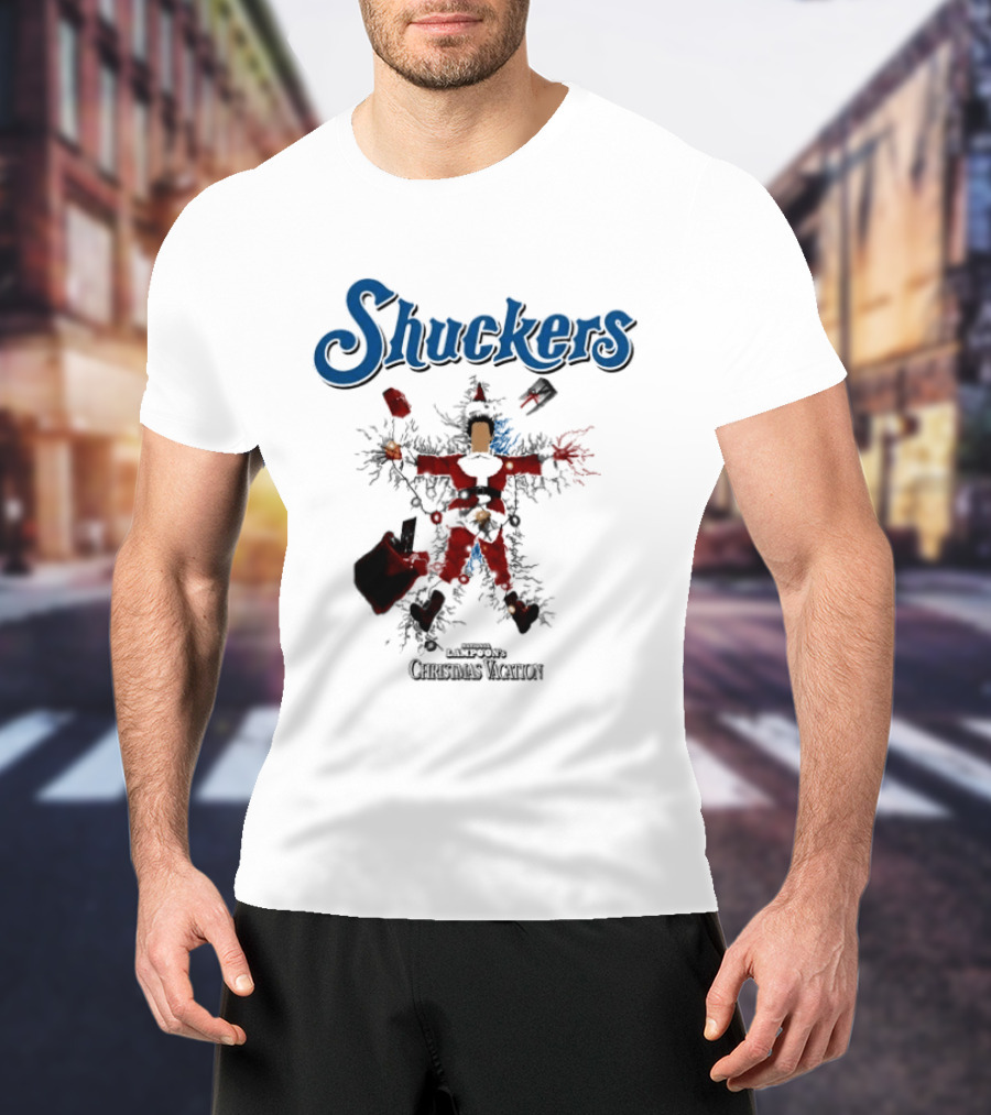 Shuckers Lampoon's 2026 Christmas Vocation T-Shirt