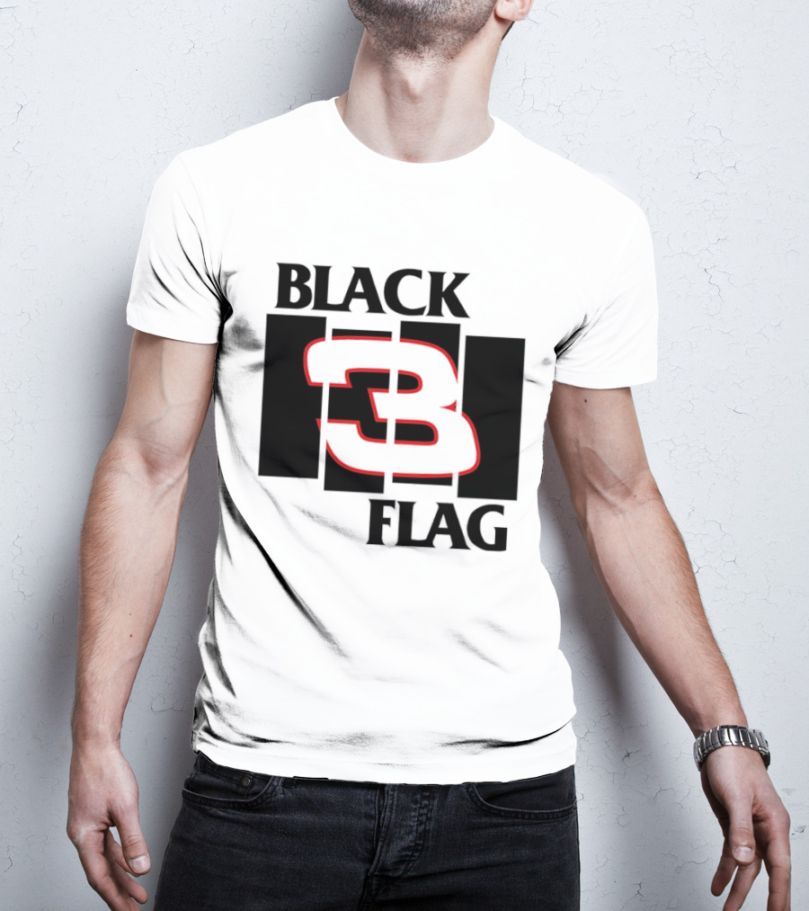 Black Flag 3 Hardcore Punk T-Shirt