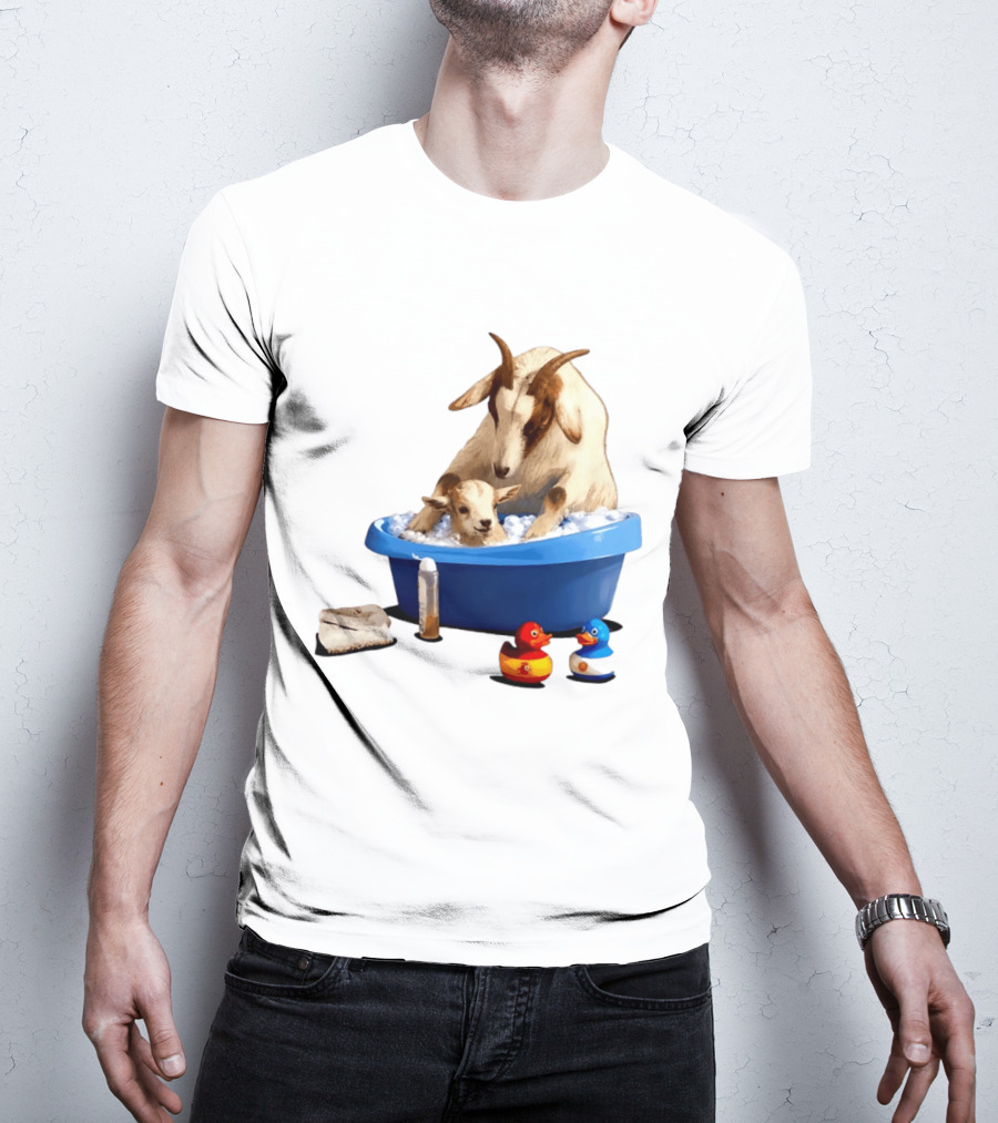 GOAT Bathtub Classico Messi Bathing Yamal T-Shirt