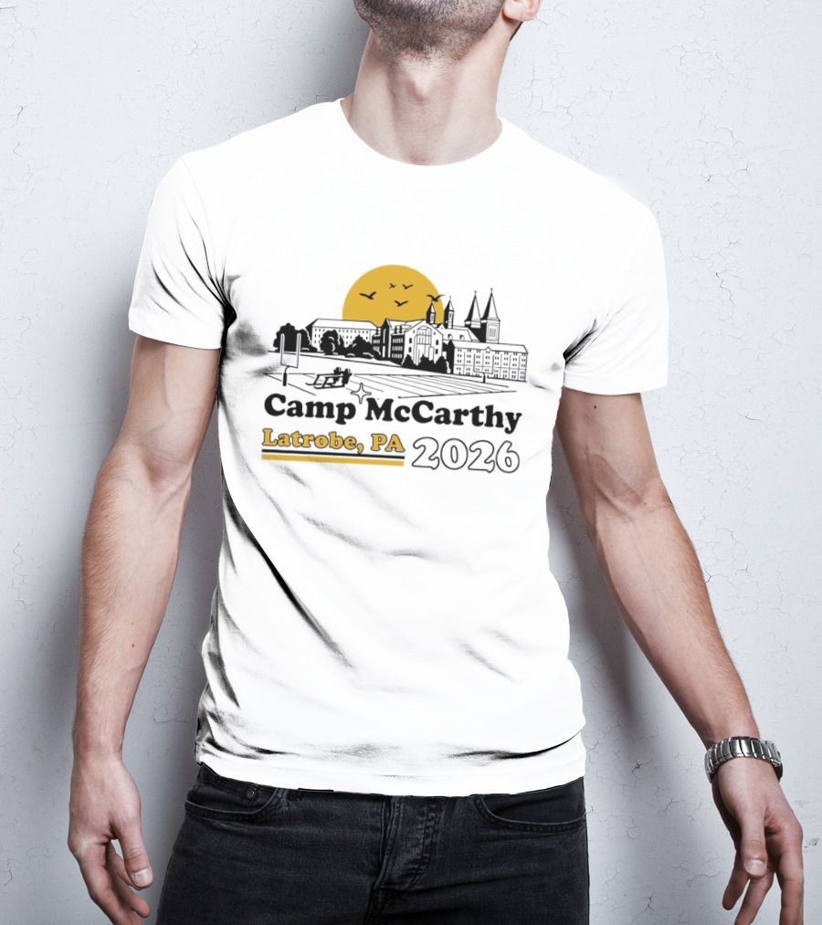 Camp McCarthy Latrobe PA 2026 Sunset T-Shirt