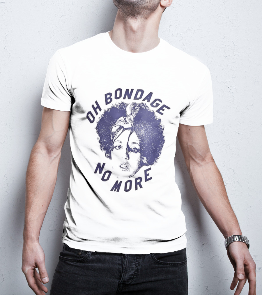 Oh Bondage No More X Ray Spex Poly Styrene Iconic Punk Image T-Shirt