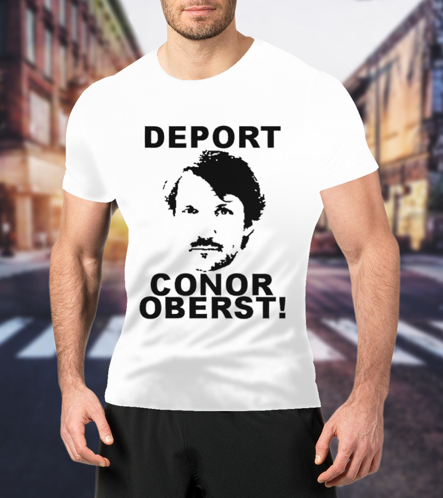 Deport Conor Oberst Bright Eyes Indie Rock T-Shirt