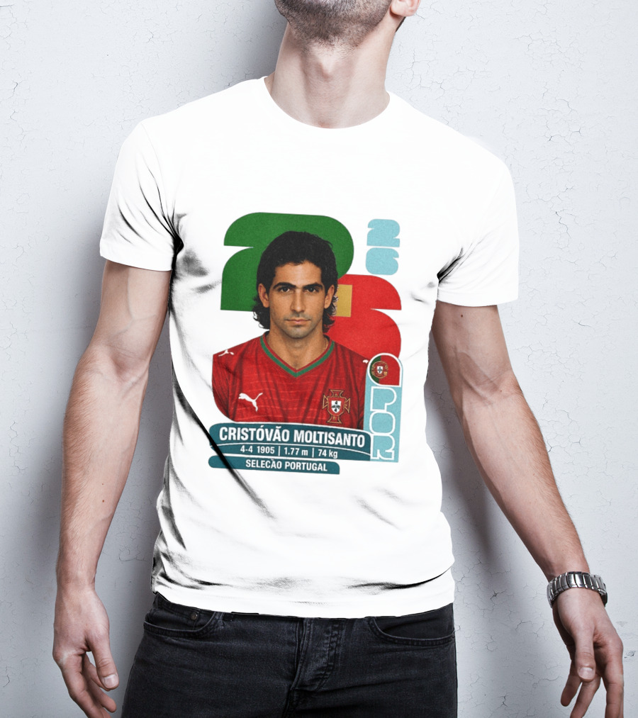 Cristóvão Moltisanto Seleção Portugal 2026 Soccer Card T-Shirt