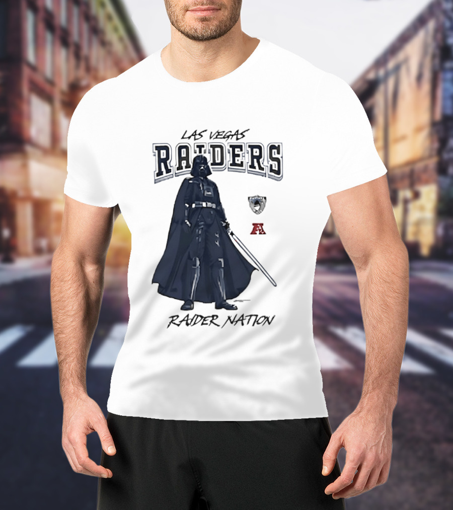Las Vegas Raiders Raider Nation Darth Vader NFL T-Shirt