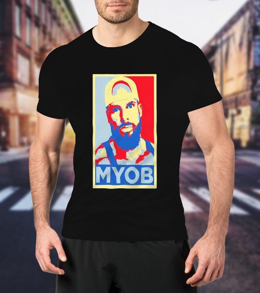 MYOB Bearded Man Hope Style Mind Your Own Business T-Shirt