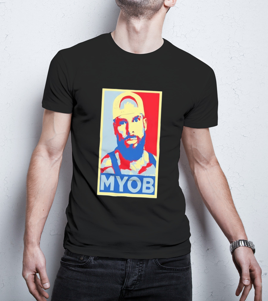 MYOB Bearded Man Hope Style Mind Your Own Business T-Shirt