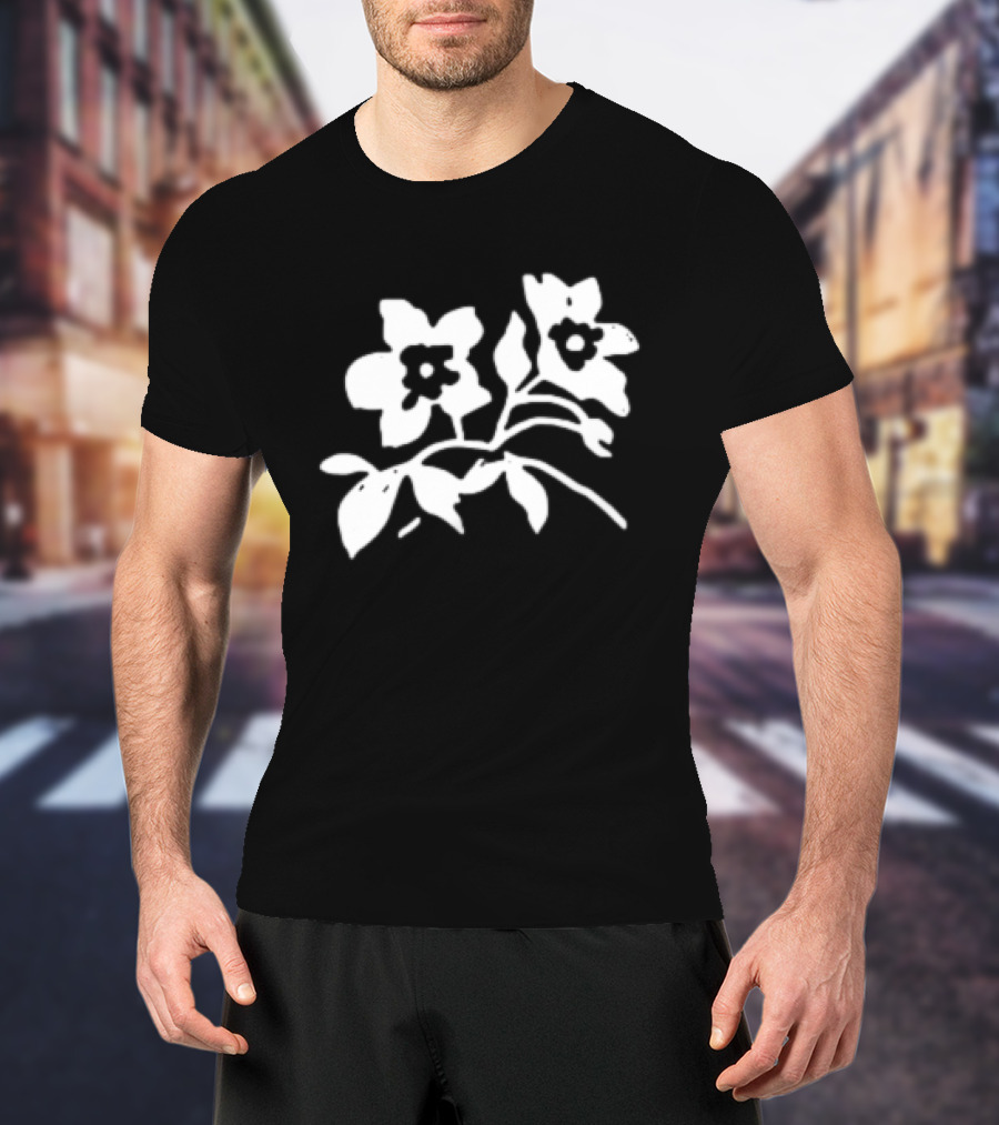 Flower It Was Time This Whole Time 2 Sided T-Shirt