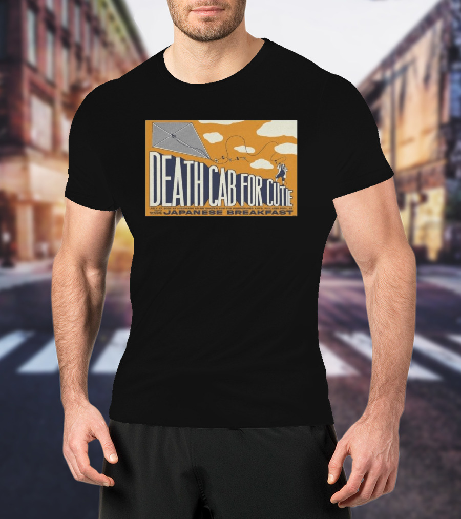 Death Cab For Cutie With Japanese Breakfast TD Pavilion Philadelphia PA July 17 2026 Kite T-Shirt