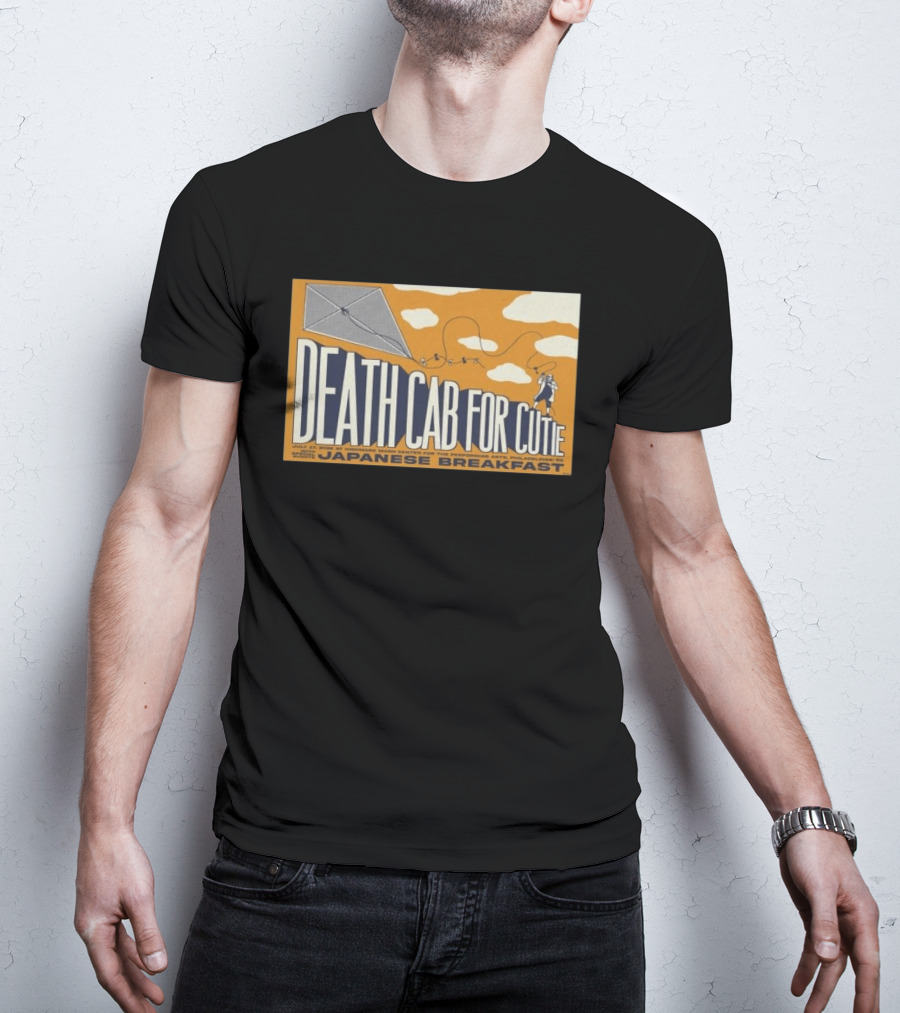 Death Cab For Cutie With Japanese Breakfast TD Pavilion Philadelphia PA July 17 2026 Kite T-Shirt