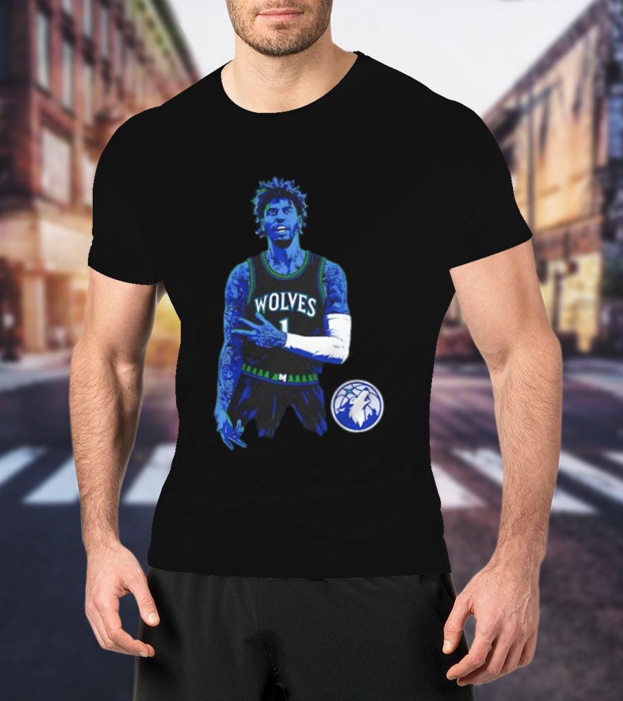 Wolves LaMelo Ball Number 1 Minnesota Timberwolves NBA Basketball T-Shirt