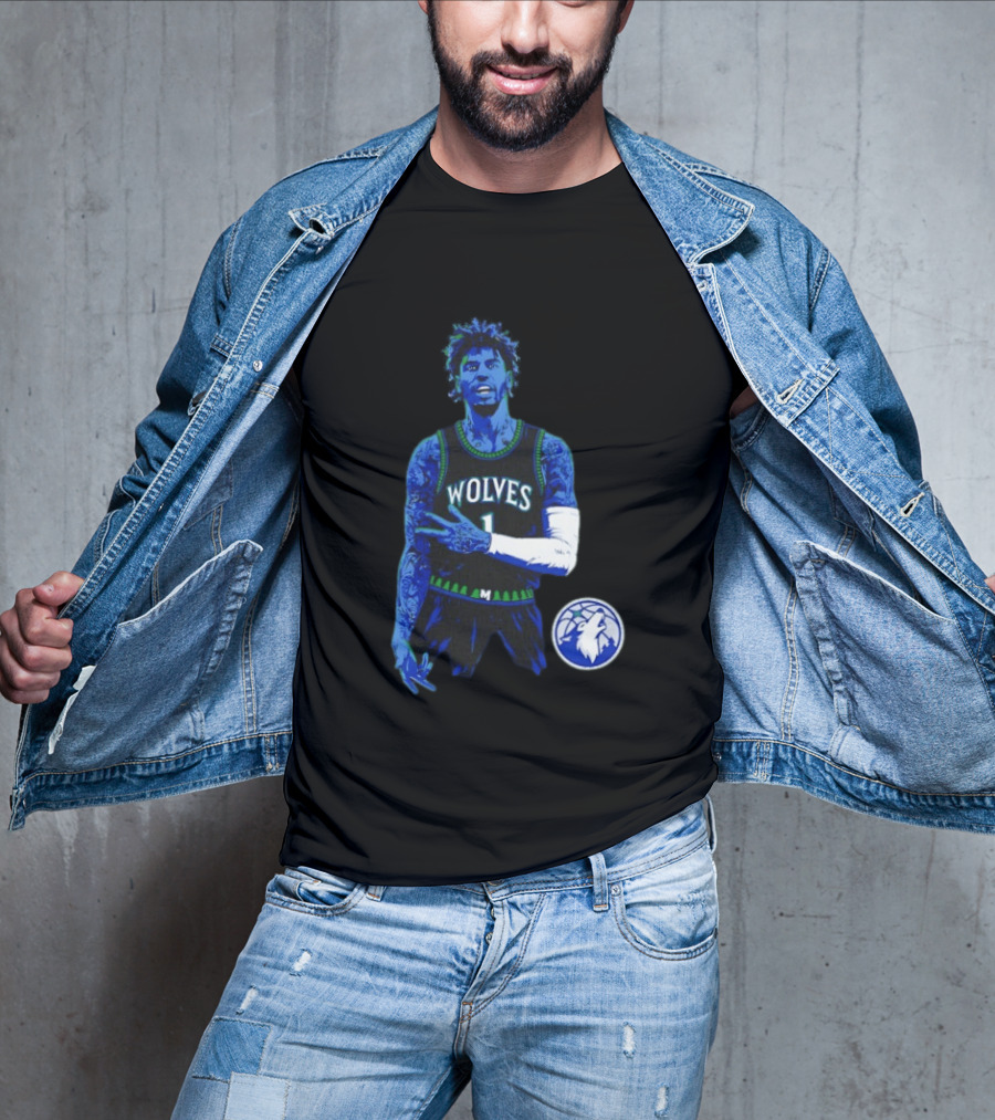 Wolves LaMelo Ball Number 1 Minnesota Timberwolves NBA Basketball T-Shirt