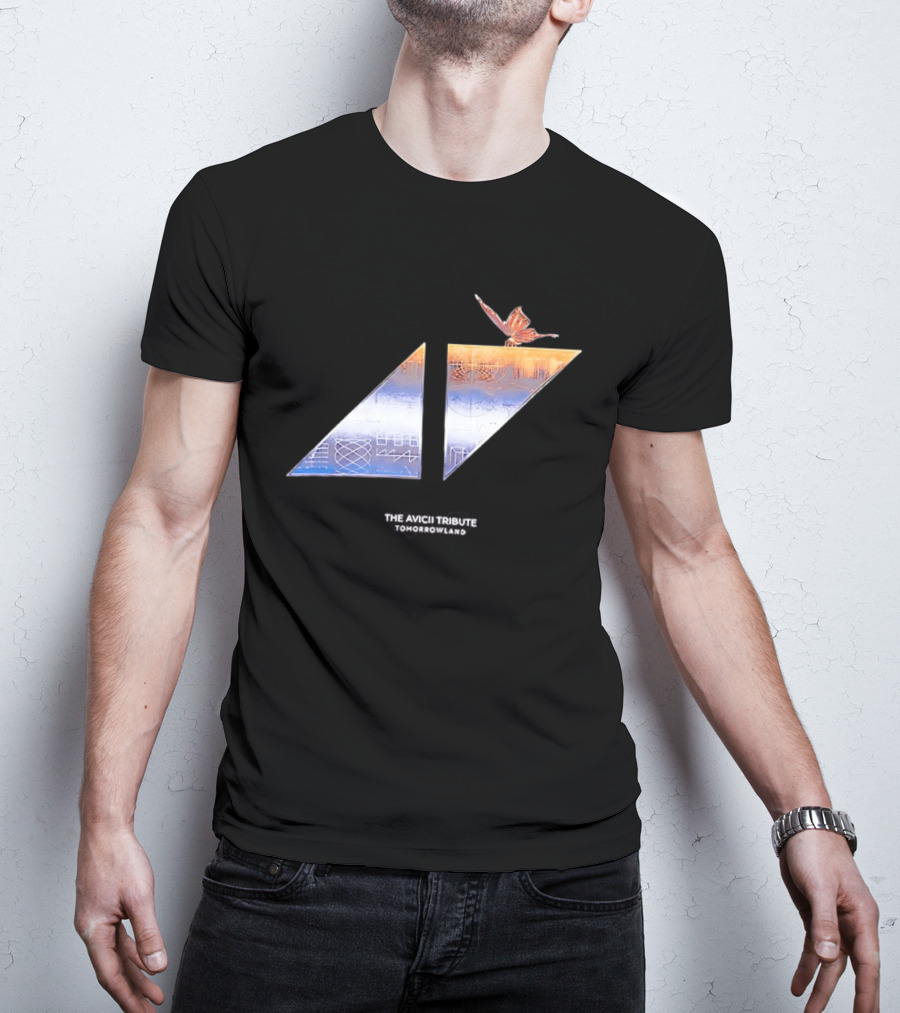 Tomorrowland X Avicii Tribute Butterfly T-Shirt