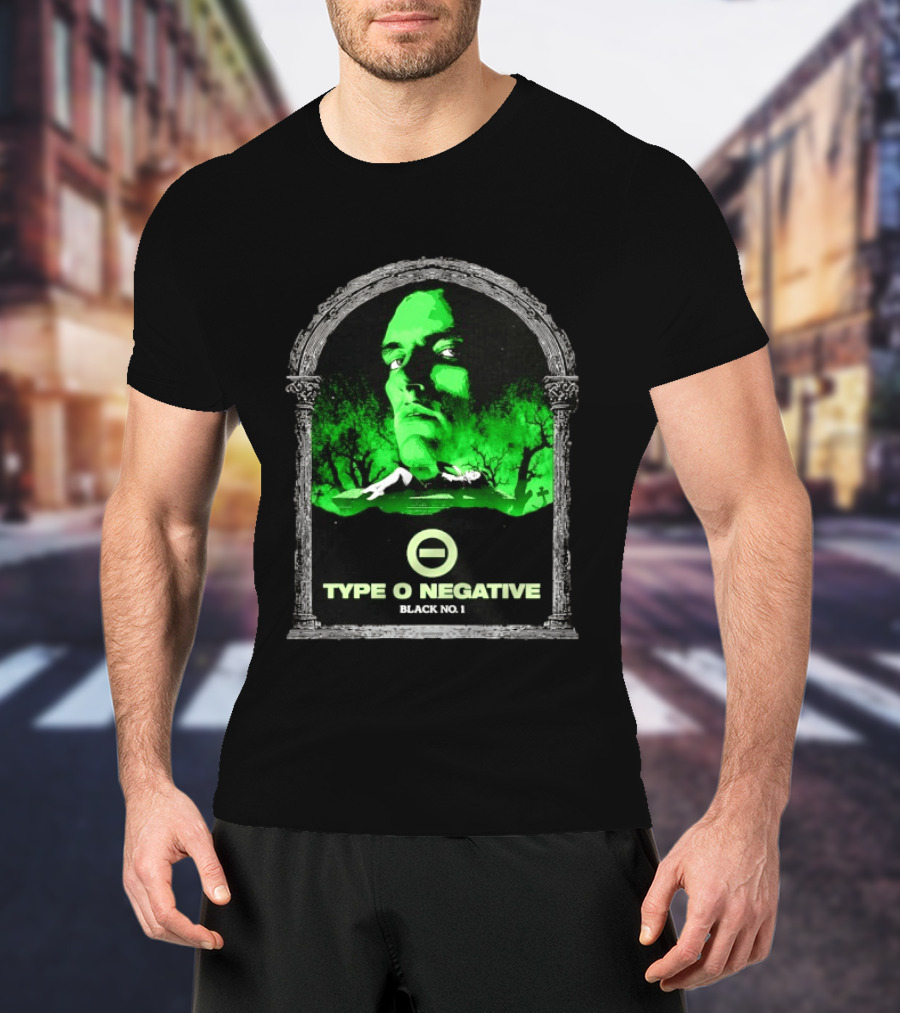 Type O Negative Black No 1 Peter Steele Gothic T-Shirt