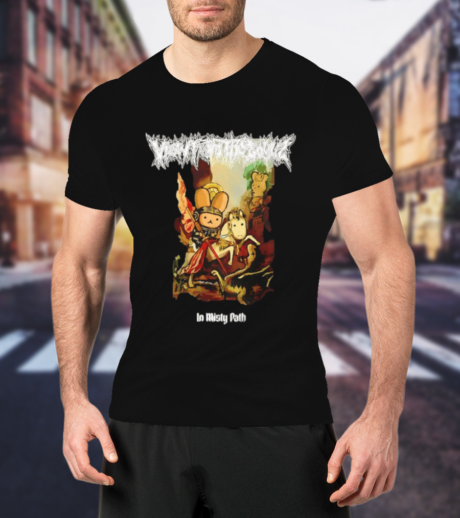 View From The Soul In Misty Path T-Shirt