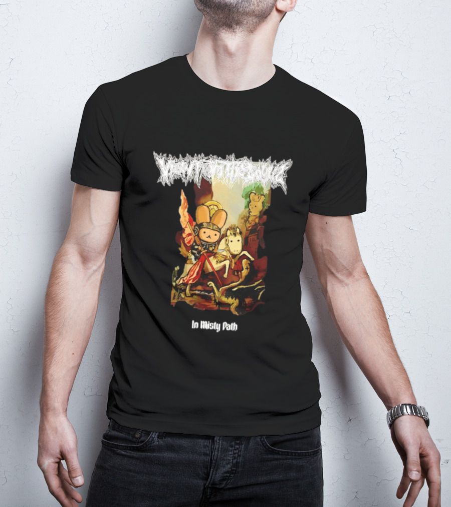 View From The Soul In Misty Path T-Shirt