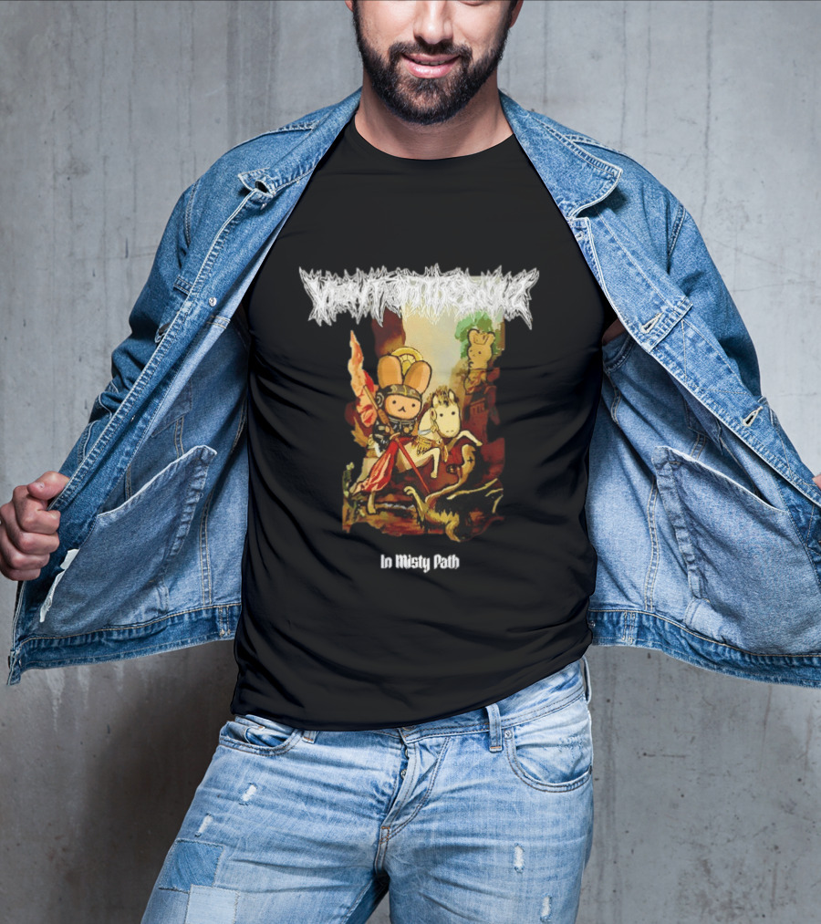 View From The Soul In Misty Path T-Shirt