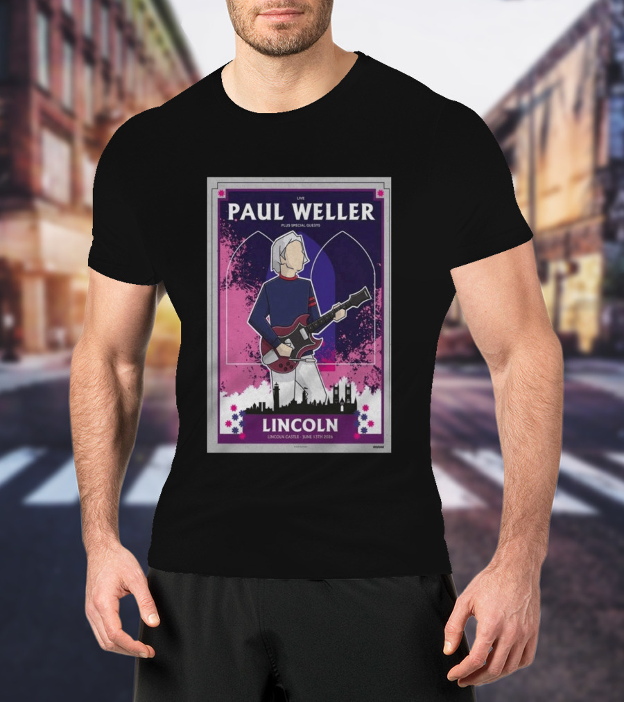 LIVE Paul Weller Plus Special Guests Lincoln Castle June 13th 2026 T-Shirt