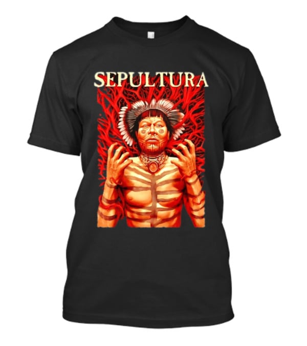 Sepultura Heavy Metal Roots Indigenous T-Shirt