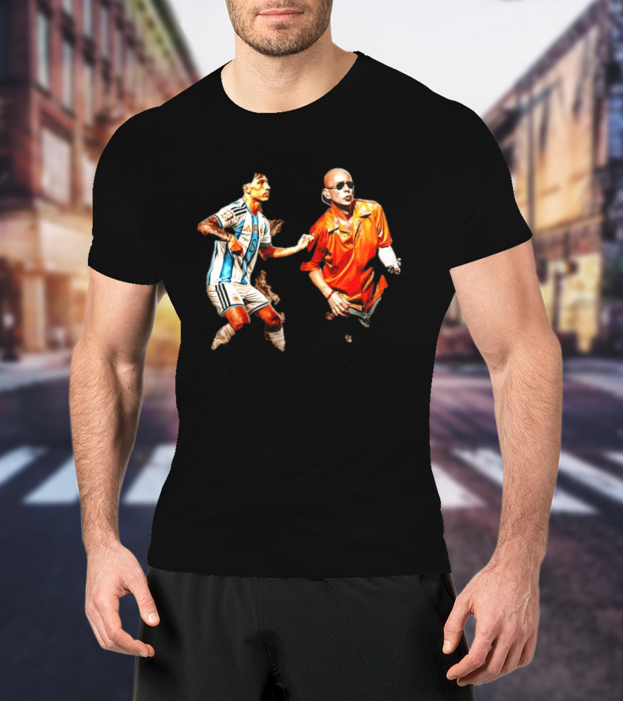 Lisandro Martinez Argentina Jersey Carlos Indio Solari T-Shirt