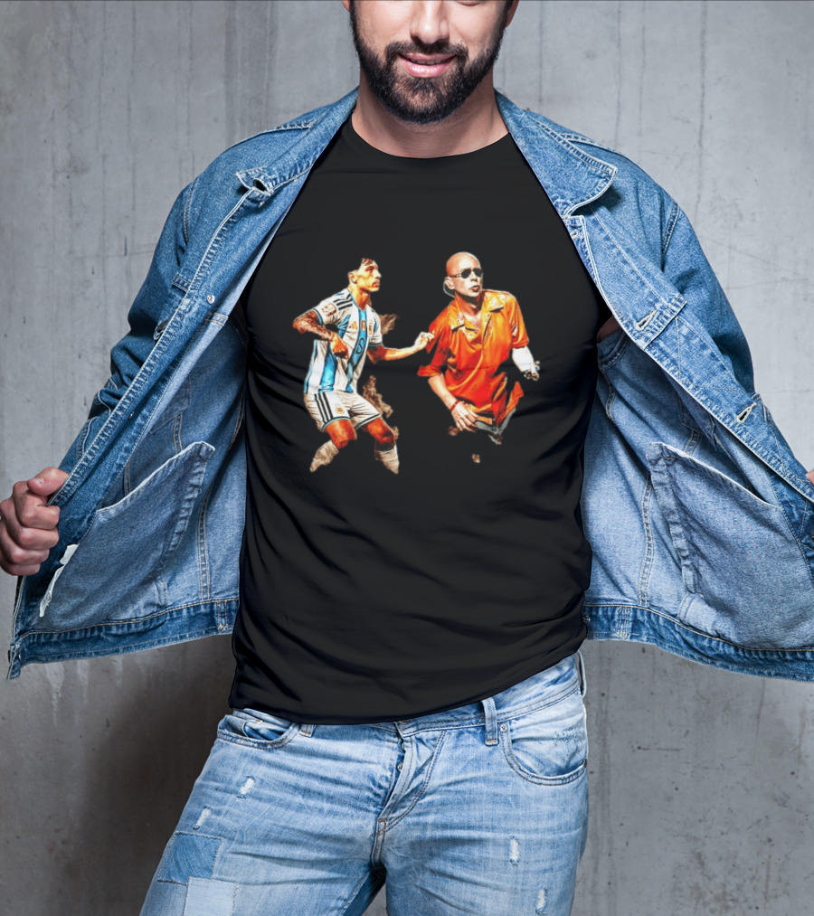 Lisandro Martinez Argentina Jersey Carlos Indio Solari T-Shirt
