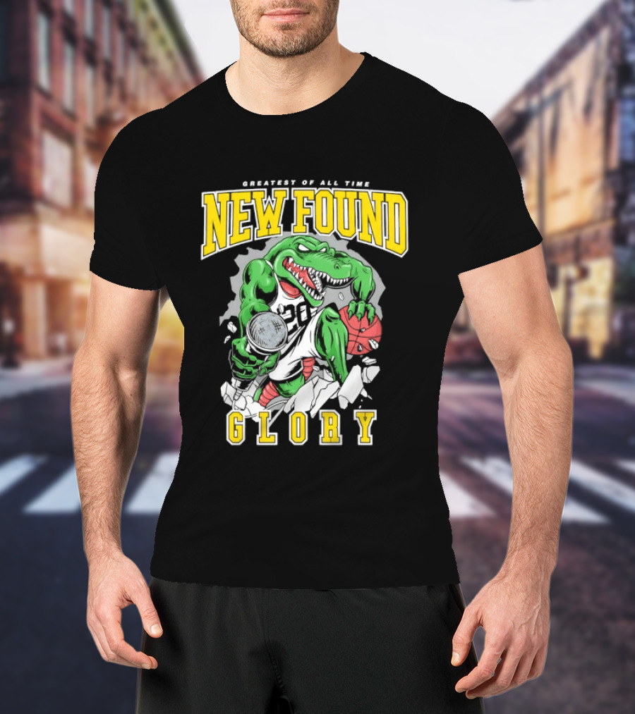 New Found Glory Greatest Of All Time Alligator Pop Punk 30 T-Shirt
