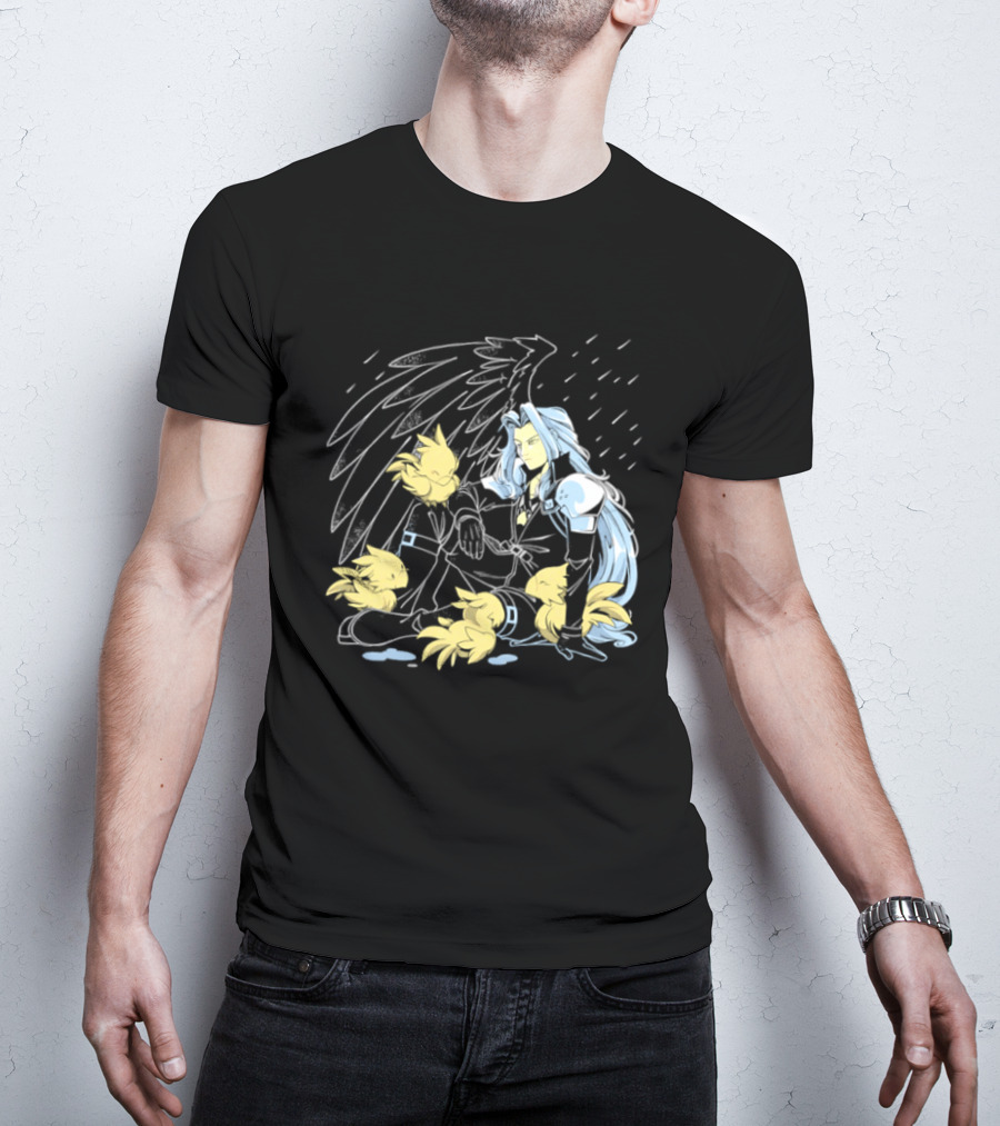 One Wing Bird Lover Chocobo Final Fantasy Fan T-Shirt