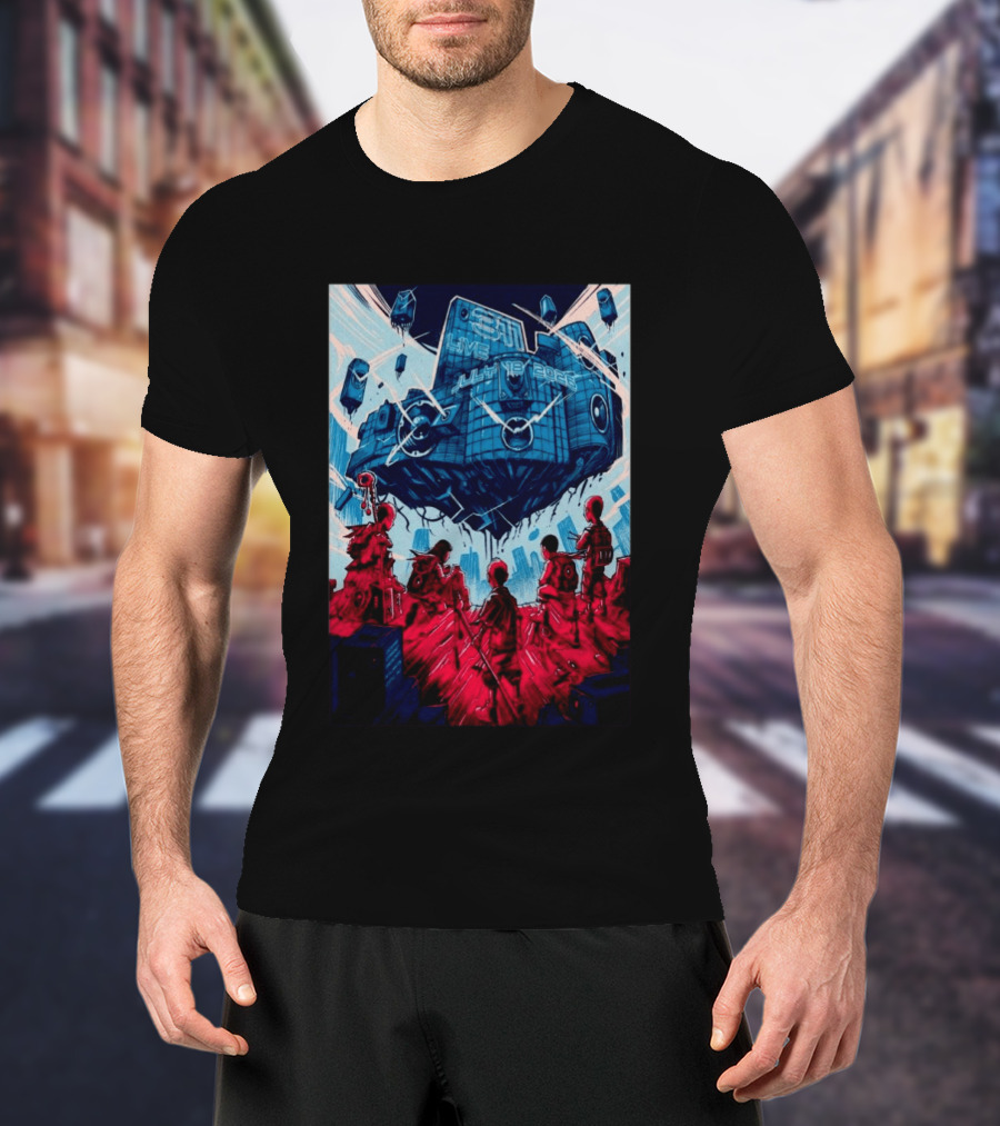 311 Live July 18 2026 Ocean Casino Resort Atlantic City NJ Artwork Soldier Scene T-Shirt