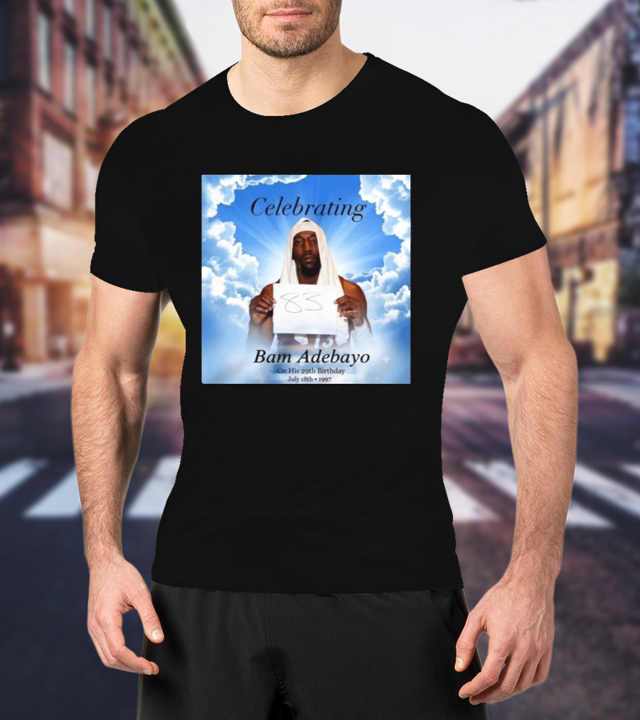 Celebrating Bam Adebayo 83 On His 29th Birthday July 18th 1997 T-Shirt