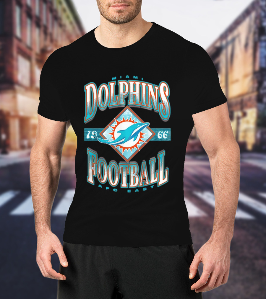 Miami Dolphins 1966 Football Team AFC East T-Shirt