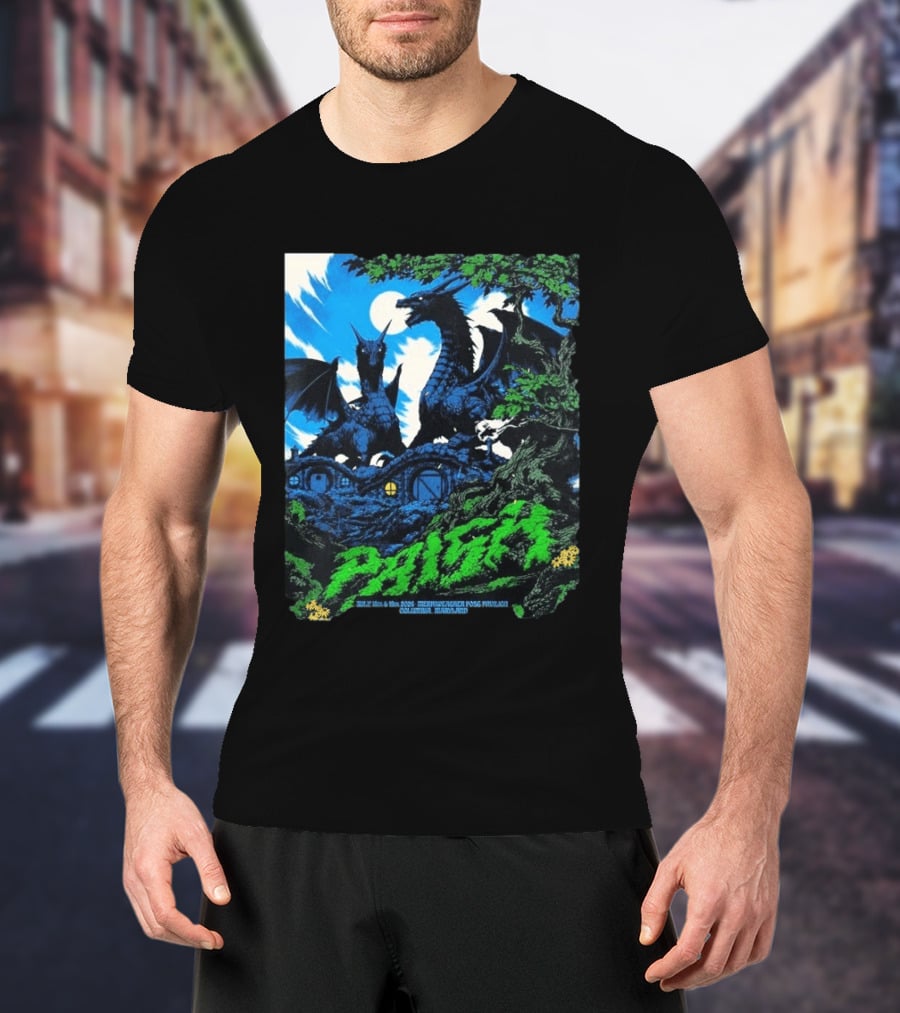 Phish Merriweather Post Pavilion July 18 19 2026 Dragons Columbia Maryland Event T-Shirt