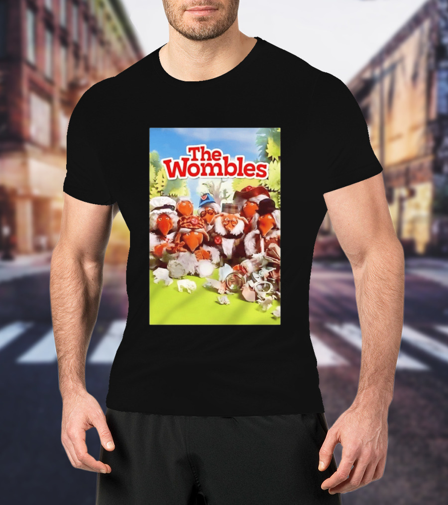 The Wombles Cartoon Characters Cleanup Adventure T-Shirt