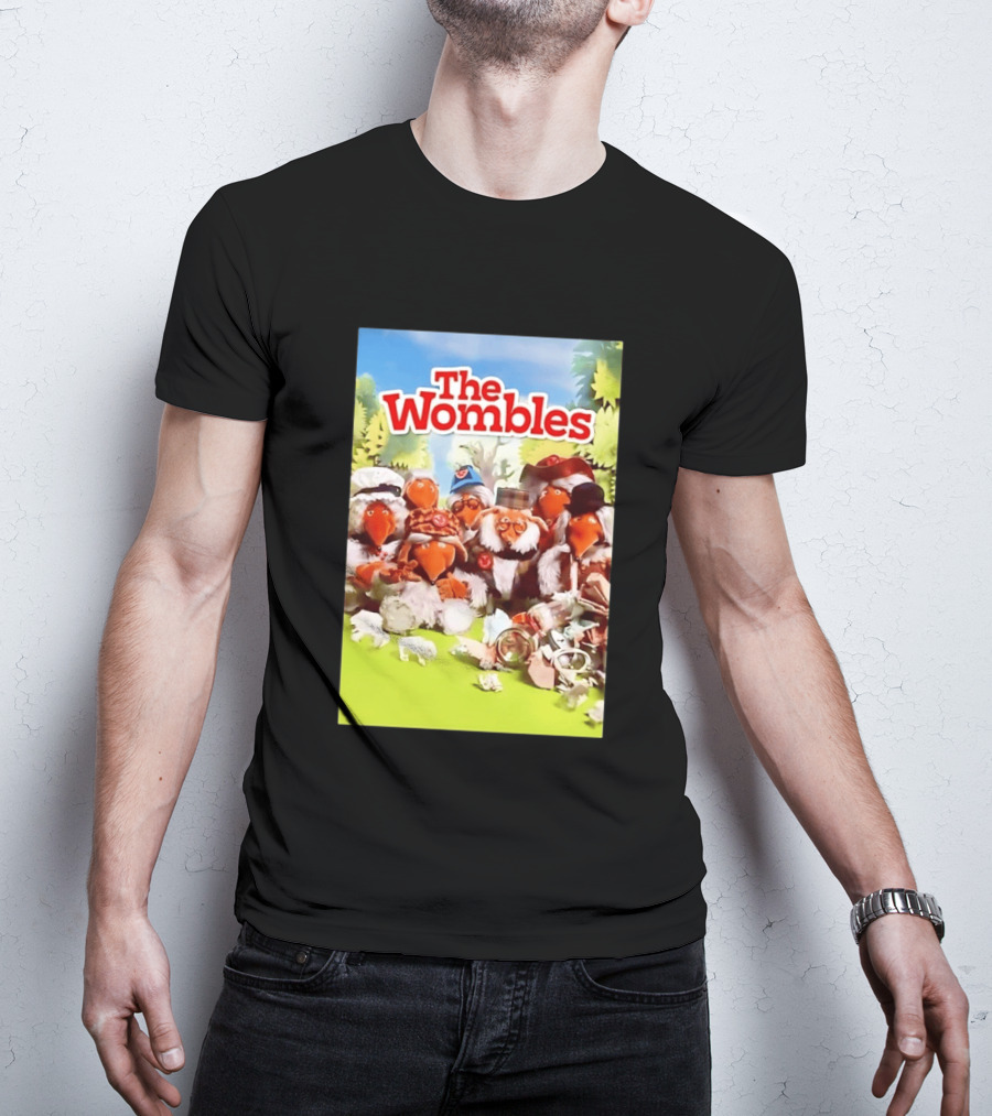 The Wombles Cartoon Characters Cleanup Adventure T-Shirt