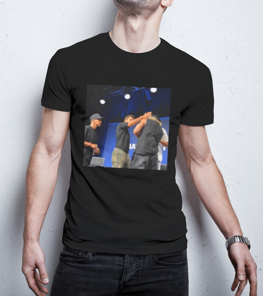 Tom Brady Slapped Logan Paul Stage Moment T-Shirt