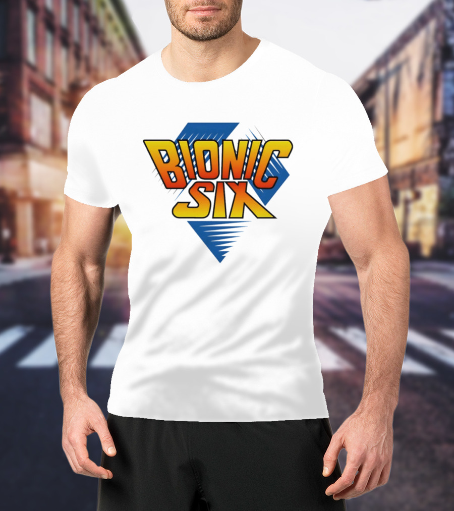 Bionic Six Retro Animated Series T-Shirt