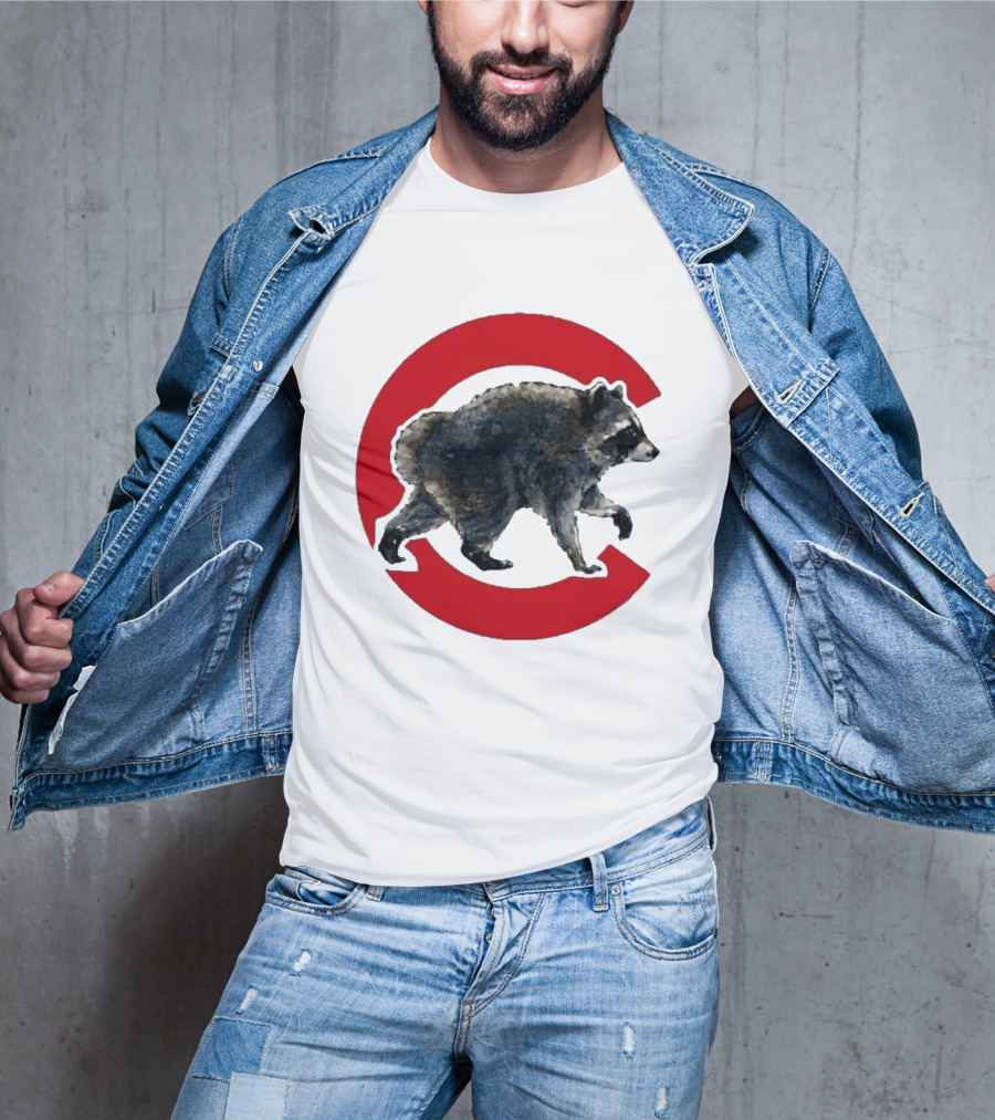 Cubs C Raccoon Jimothy T-Shirt
