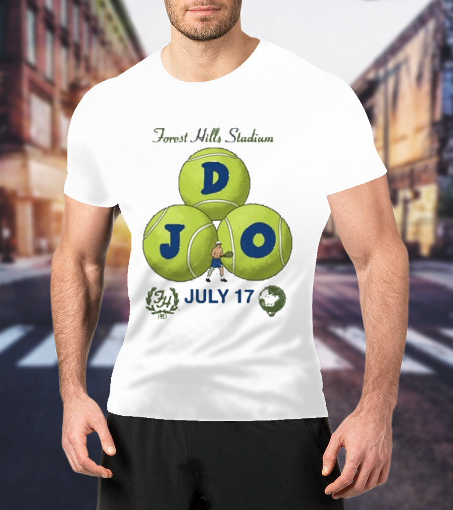 Forest Hills Stadium July 17 Tennis Event T-Shirt