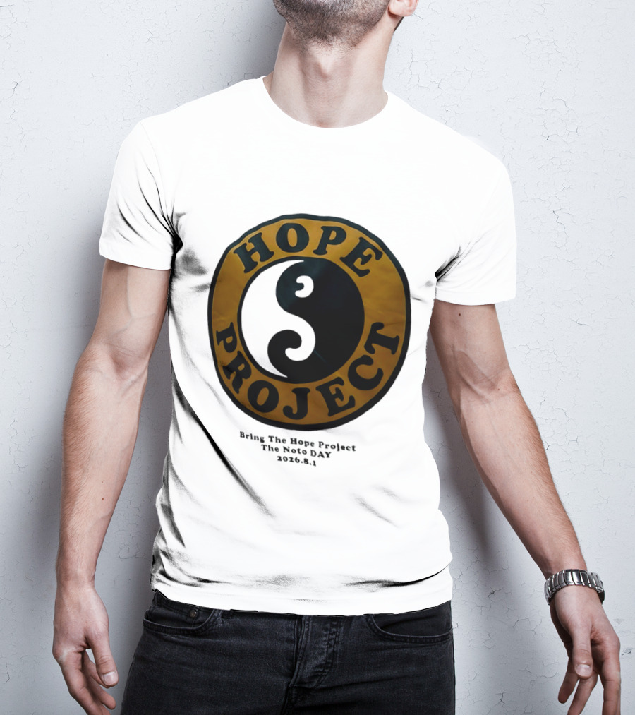 Hope Project Yin Yang Bring The Noto Day 202681 Charity T-Shirt