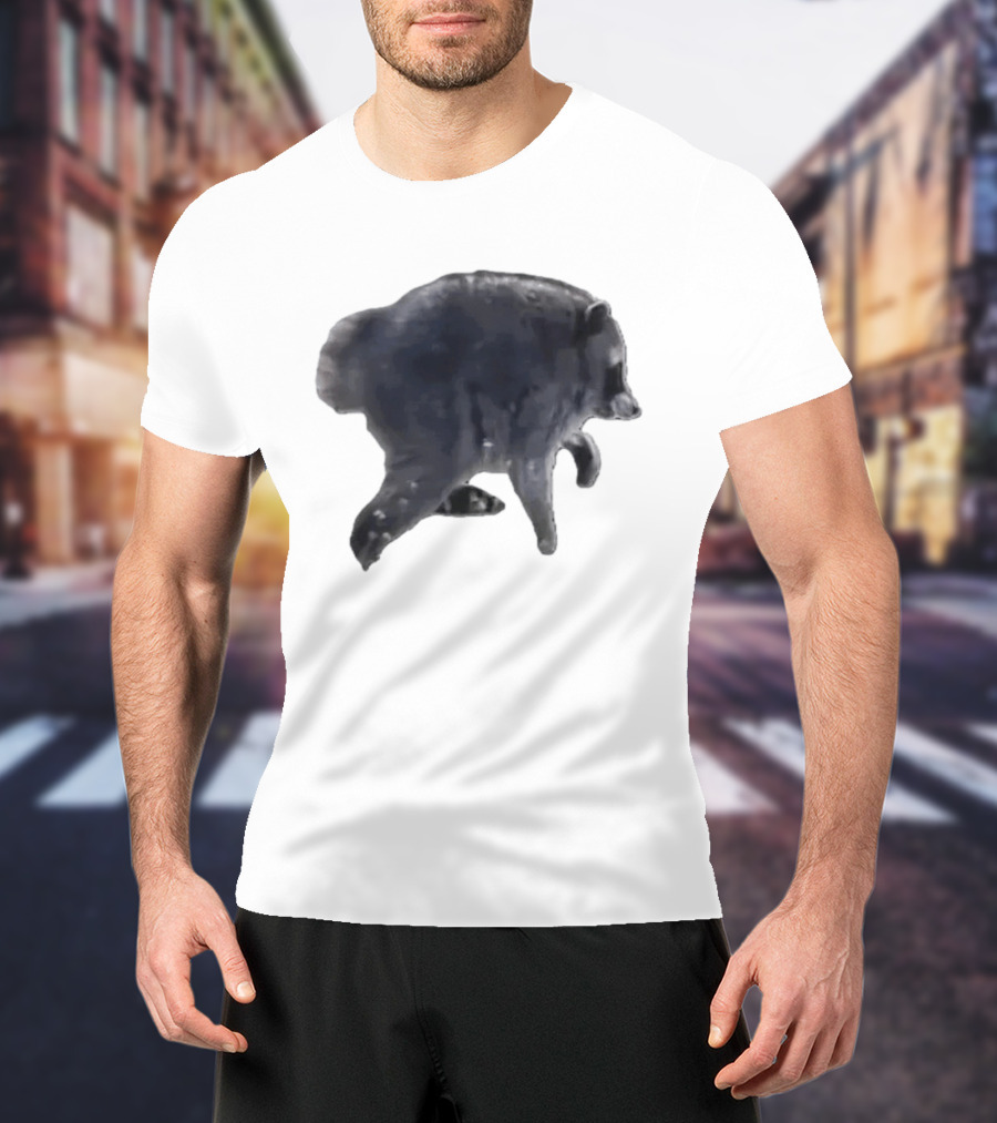 Jimothy Club Basic Bear Walking T-Shirt