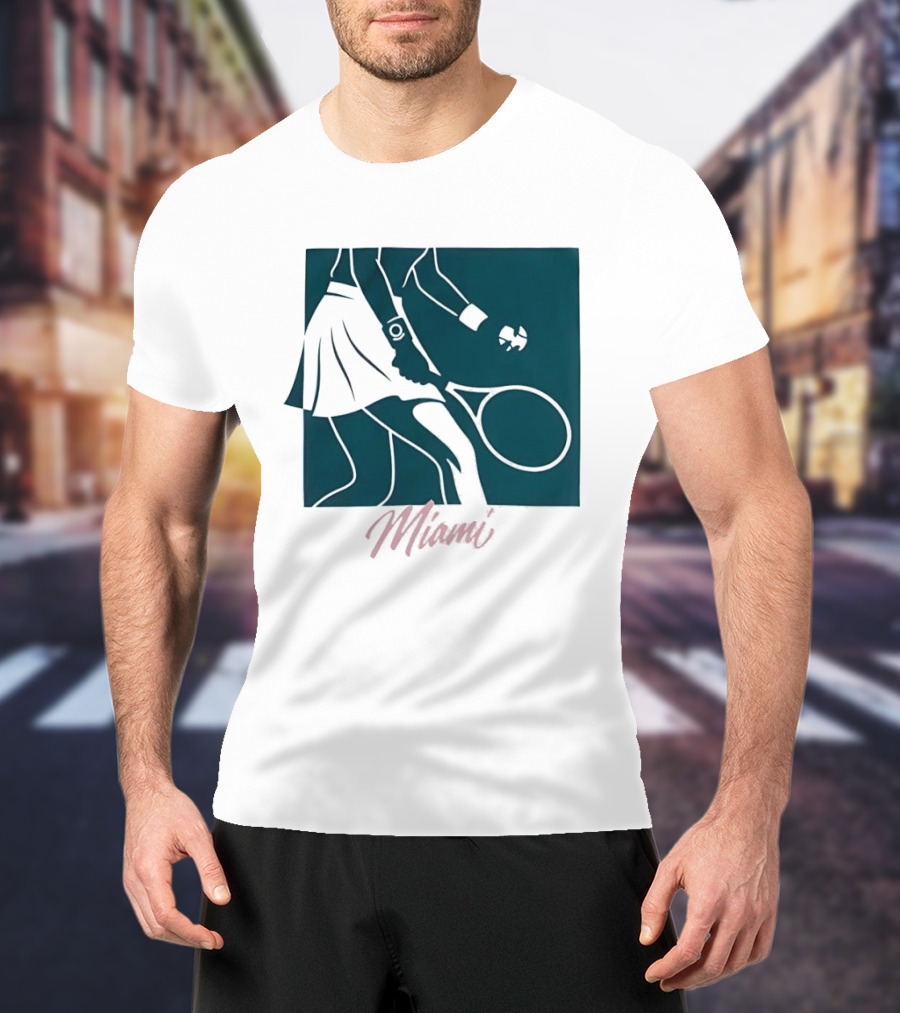 Miami Tennis Player T-Shirt