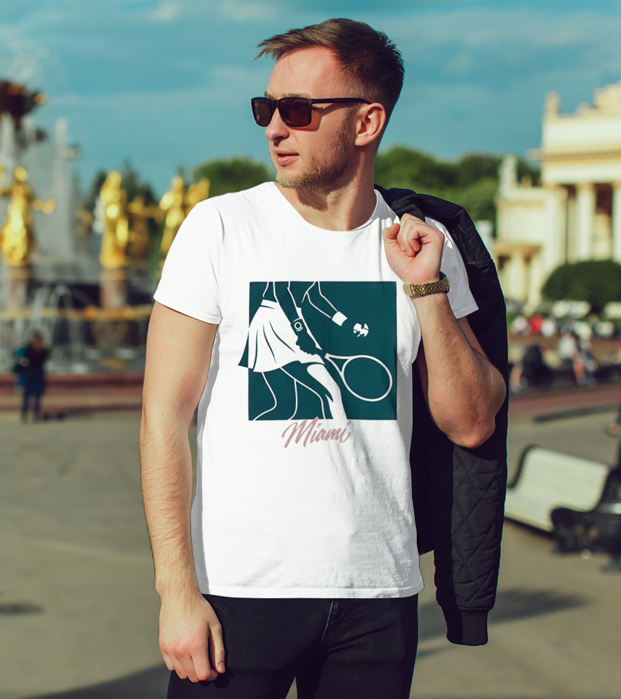 Miami Tennis Player T-Shirt