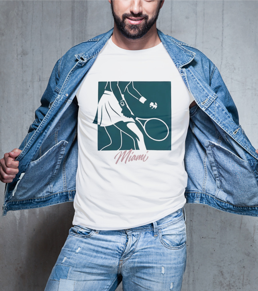 Miami Tennis Player T-Shirt